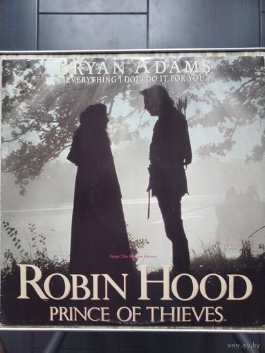 Bryan Adams - Everything I Do) I Do It For You 91 A&M Germany EX/EX