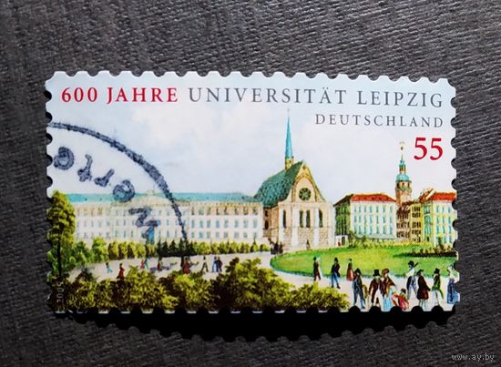 Марка Германия 2009 год 600 лет Лейпцигскому университету