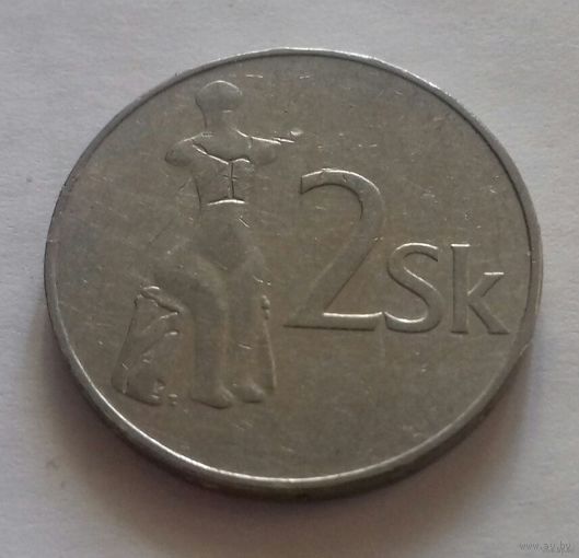 2 кроны, Словакия 1993 г.