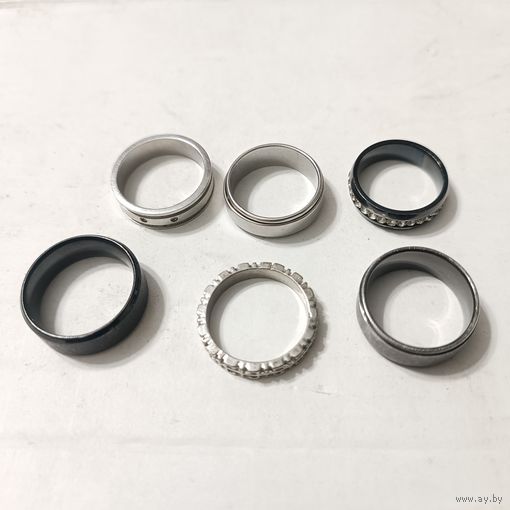 Бижутерия. Современные кольца . Цена за штуку. Вес и размер в описании.