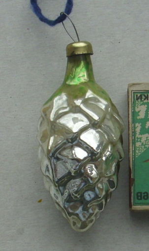 Ёлочная игрушка. Шишка. М-69.