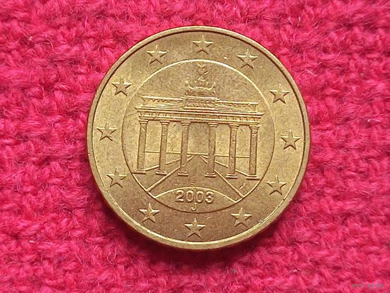 Германия 10 евроцентов г. 2003 J