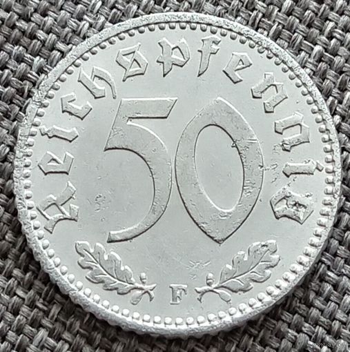 50 рейхспфеннигов 1944 F