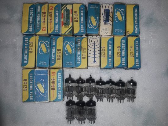 Лампы 6ф12п -31шт