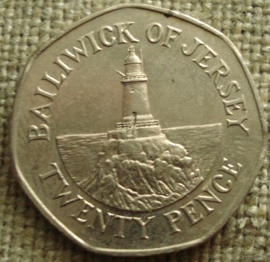 20 пенсов 2009 Джерси