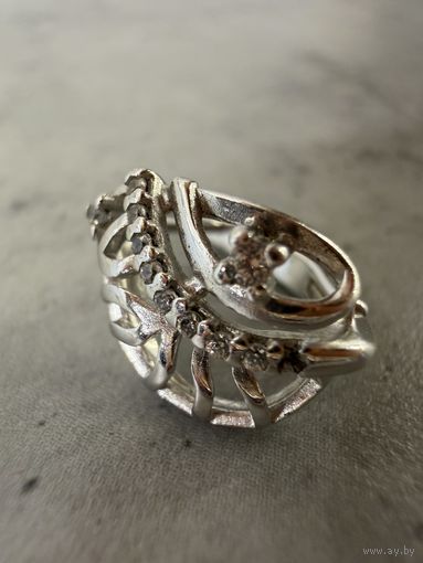 Серьга СЕРЕБРО 925 пр. (21).  Распродажа коллекции!!!