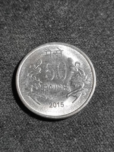 Индия 50 пайс 2015 Unc