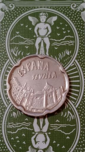 Испания 50 песет 1990 expo 92