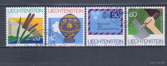 [1567] Лихтенштейн 1983. События и даты года. Гашеная серия.
