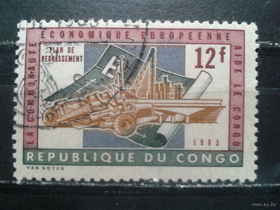 Конго (Киншаса), 1963. Помощь Конго от Европы