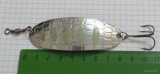 Блесна колеблющаяся Lucky John CROCO SPOON  цвет 003 вес 15 грамм