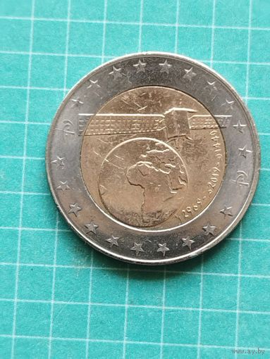 Алжир 100 динаров 2019 г. Спутник связи