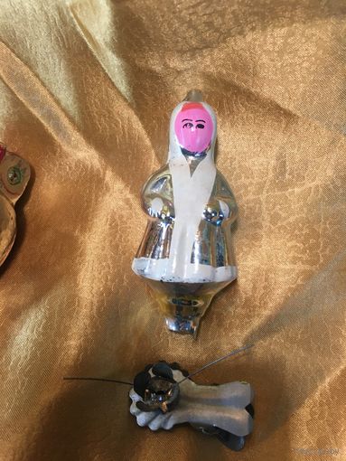 Елочная игрушка СССР, Герда в серебристом