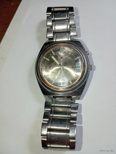 Винтажные механические часы Orient Weekly Auto AAA, выпущены примерно в 1960-70-х годах.  Номер 46943 .