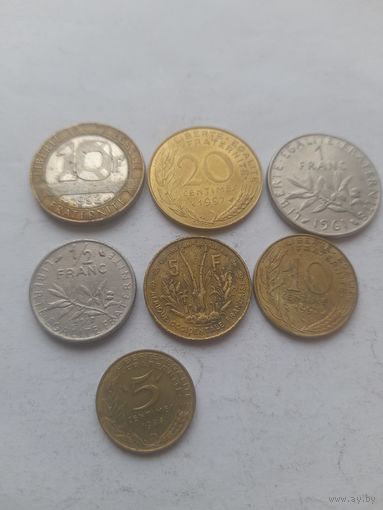 Монеты Франции.