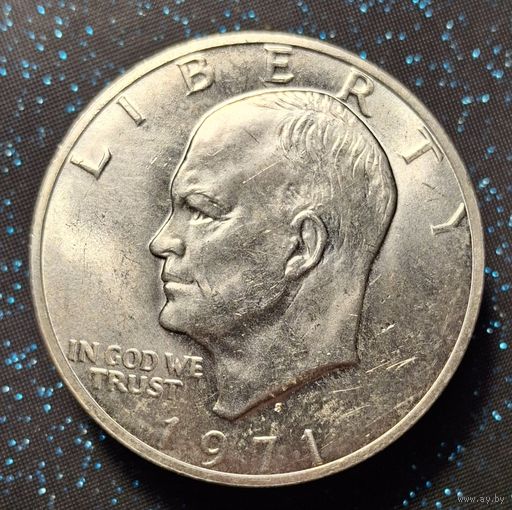 Доллар 1971 США Эйзенхауэр серебро распродажа коллекции