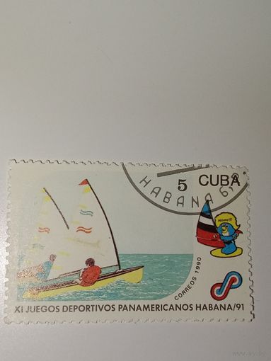 Куба 1990 XI Панамериканские игры, парусный спорт
