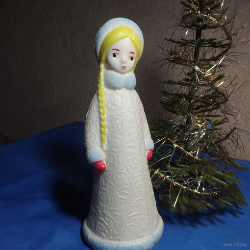Снегурочка СССР елочная новогодняя игрушка