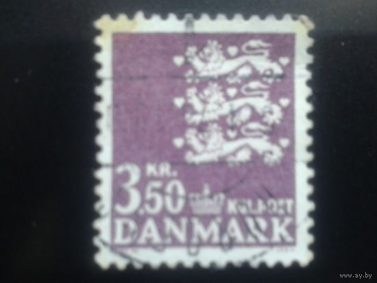 Дания 1972 герб