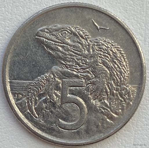Новая Зеландия 5 центов 1981 г.