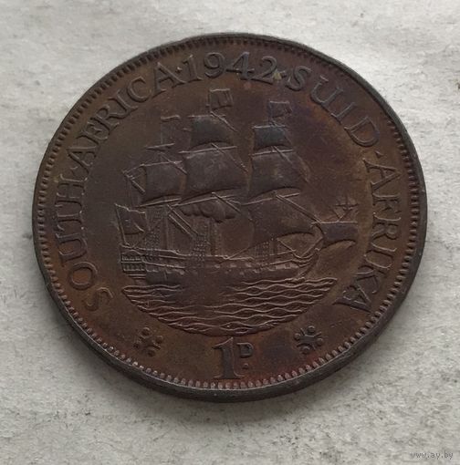 ЮАР 1 пенни 1942 Георг VI