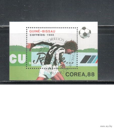 Гвинея-Биссау-1988(Мих.Бл.272)  гаш. , Спорт, Футбол