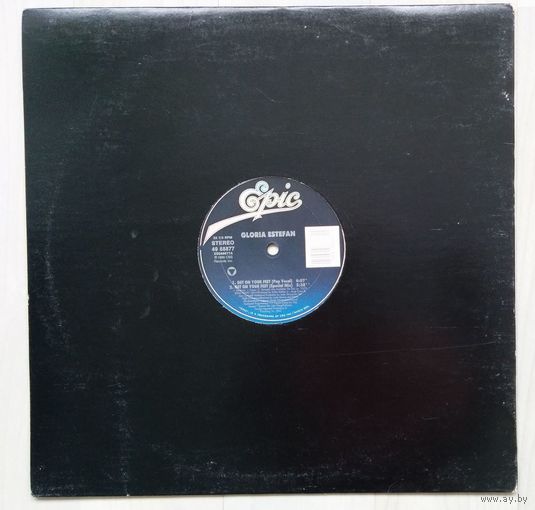 GLORIA ESTEFAN Get On Your Feet (12" винил макси-сингл, 1989 USA)