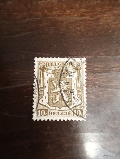 Бельгия 10 центов 1936 год