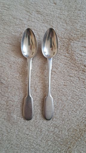 Чайные ложки. Серебро 84 проба.