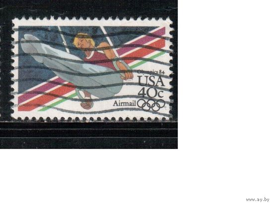 США-1983, (Мих.1623) , гаш. , Спорт, ОИ-1984 ,