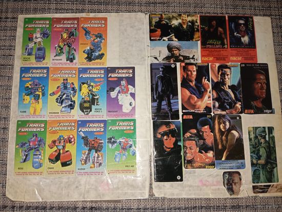 Наклейки 90-х Лот 2