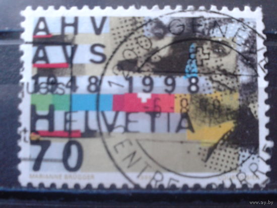 Швейцария 1998 50 лет AHV
