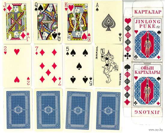 Карты игральные (Казахстан) 54 шт.