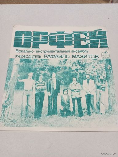 Миньон гибкий - ВИА "Орфей" (Рафаэль Мазитов) - ТбСГ