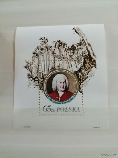 Польша 1985 Бах