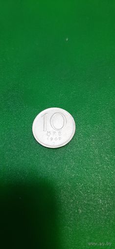 Швеция 10 эре 1949