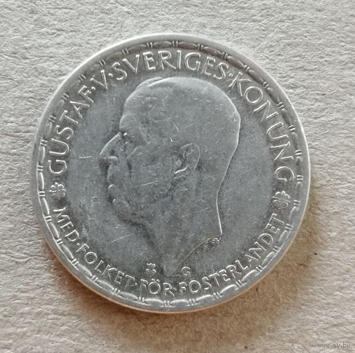 Швеция 1 крона, 1943 год, KM# 814