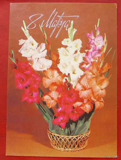 8 Марта! Подписанная. 1984 года. Круцко. 611.