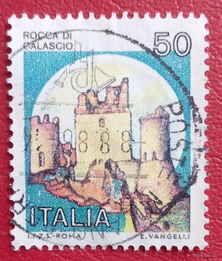 Италия, 1980 г., средневековый замок Рокка-Калашио