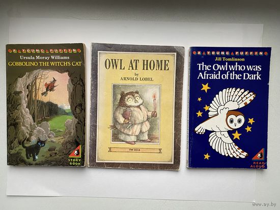 Три детские книжки на англ. языке.