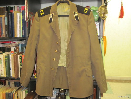 Китель рядового стройбата ВС СССР, размер 48-4С.