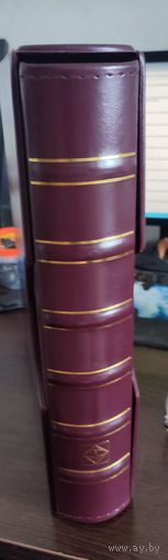 LEUCHTTURM. Альбом MAXIMUM, комплект из папки-переплёта и футляра + 27 лисов