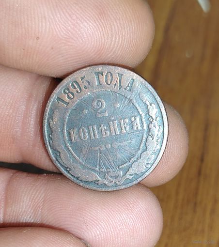 2 копейки 1895г