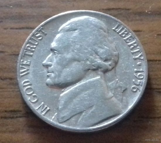 5 центов, США 1956 D