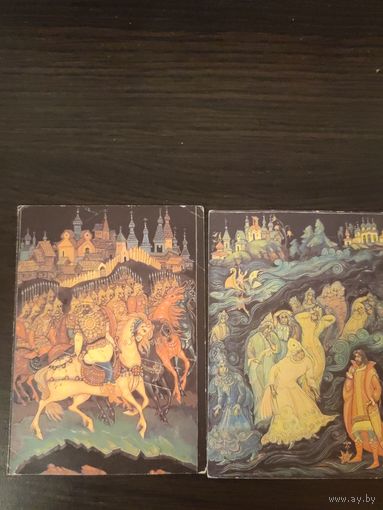 Календарики,живопись,1993