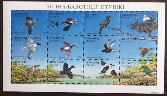 1996 Птицы водоемов. Беларусь