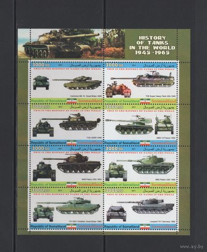 Танки Сомали 2011** История танков 1945-1965 годов