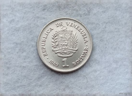 Werty71 Венесуэла 1 боливар 1989