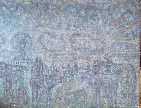 Степанов Алексей Матвеевич (1923 – 1989) Народный художник КазССР На Джайляу