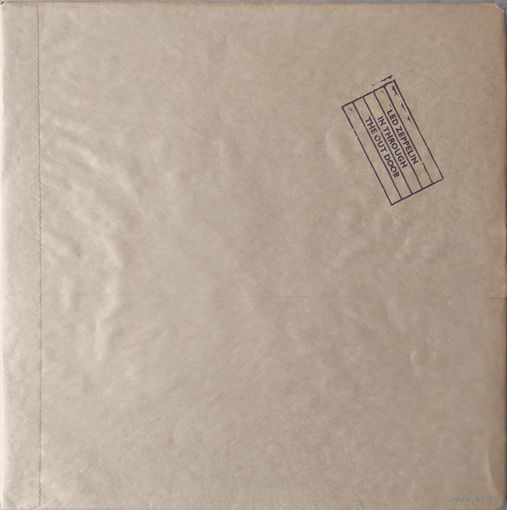 Led Zeppelin In Trough The Out Oor Japan 19790F Sleeve M